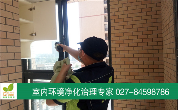 漢陽(yáng)區(qū)磨山港灣2期新房除甲醛