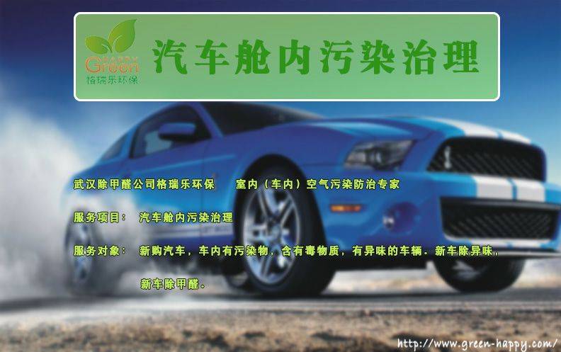 汽車艙內(nèi)污染治理，武漢除甲醛，新車除異味，新車除甲醛，車內(nèi)空氣凈化，車內(nèi)空氣污染